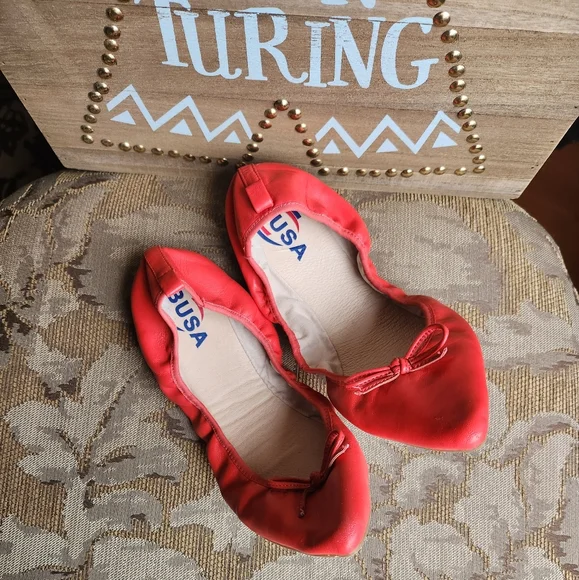 Abusa Foldable leather flats - Picture 2 of 8